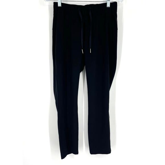Lululemon On The Fly Pant 25" Size 4 Black - Picture 1 of 6